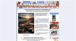 Desktop Screenshot of kanabguide.com